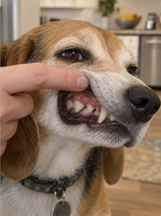 Teeth after