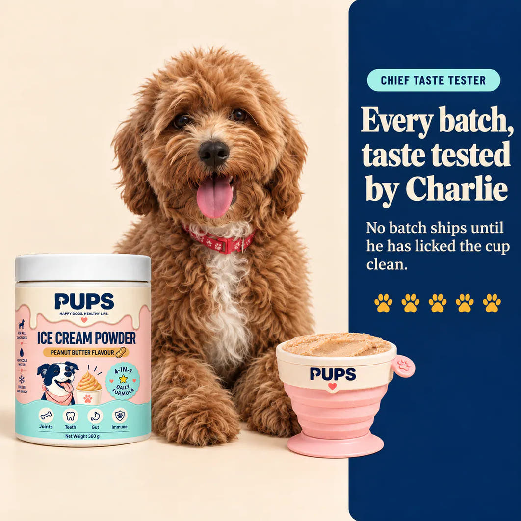 Every batch taste tested by Charlie