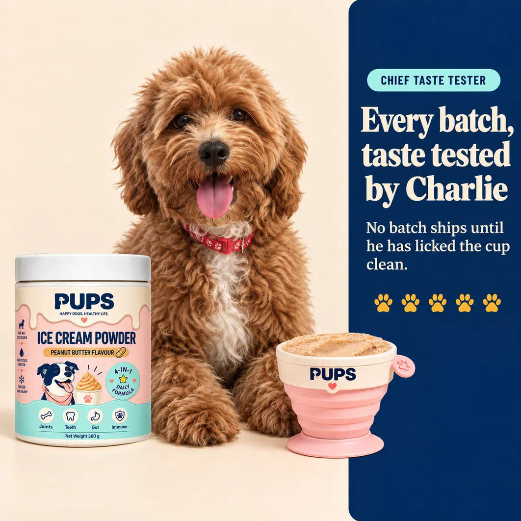 Every batch taste tested by Charlie