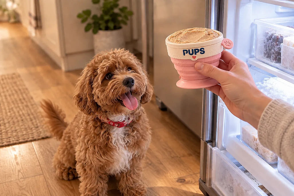 Dogs think it's dessert